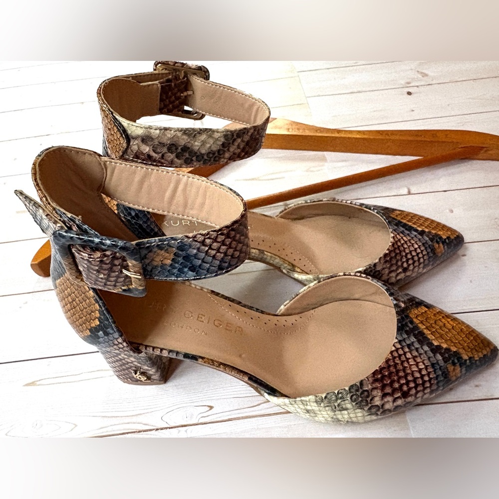 Kurt Geiger leather heels